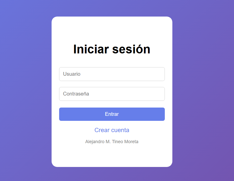 Login Project